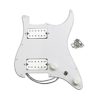 Amazon | OriPure 配線済みストラト ピックガード HH とアルニコ